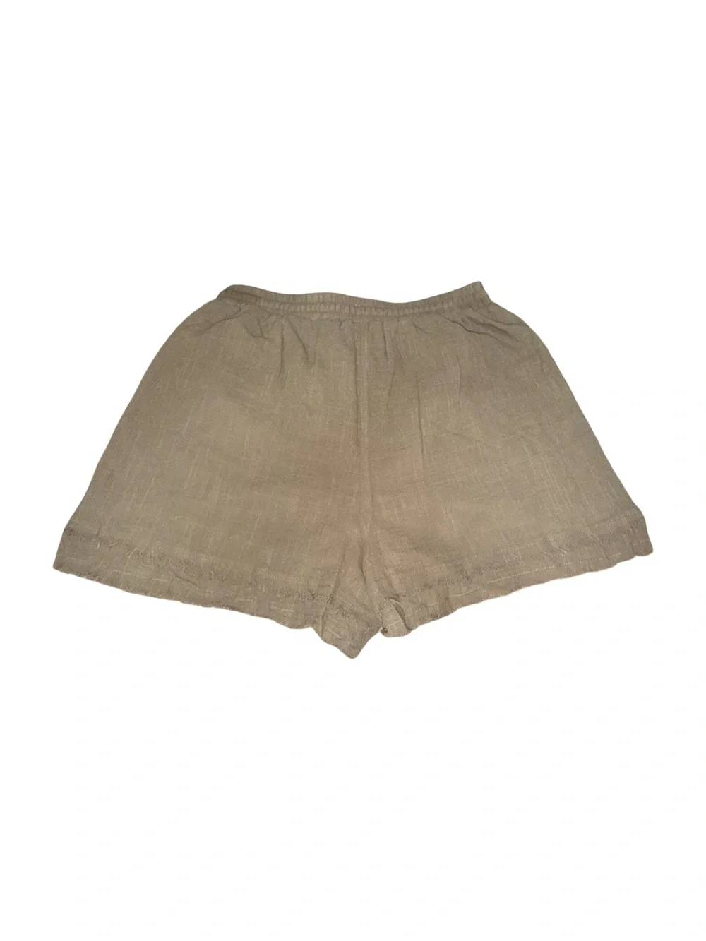 Fashion Nova cotton Easy Breezy Linen Short Set Olive Green M Matching Lounge